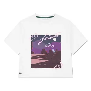 Футболка с коротким рукавом Lacoste 347368, белый