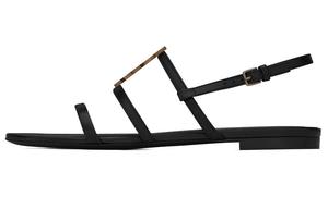 Saint Laurent CASSANDRA Пляжные сандалии женские