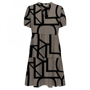 Платье Only Nova Life Vis Thea Short, коричневый