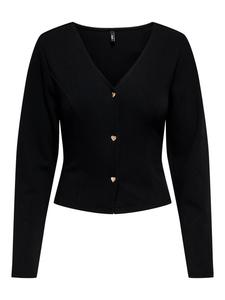 ONLY Кардиган 'ONLKenya' вязаный, черный