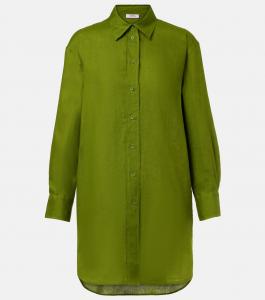 Рубашка из льняной ткани Mignonette Eres, Pistache