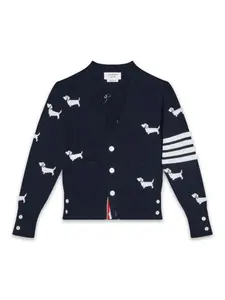 Кардиган Hector Thom Browne Kids, синий