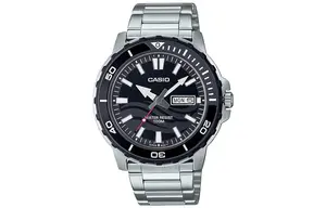 CASIO Часы Unisex Black Watch, Black Dial