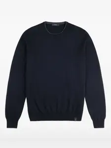 Топ с круглым вырезом Fay, синий