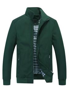 Youthup Куртка для межсезонья в темно-зеленом цвете