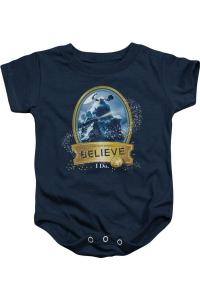 Детский комбинезон Polar Express True Believer на кнопках Gildan, темно-синий