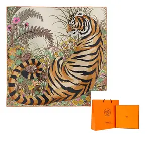 HERMES Шёлковый шарф Multicolor, Multicolor