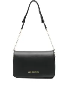 Сумка через плечо с логотипом Love Moschino, черный