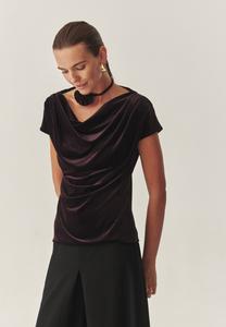 Блуза TATUUM Blouse, Maroon Bordo/Dark Red