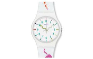 Мужские белые часы SUOZ158 SWATCH