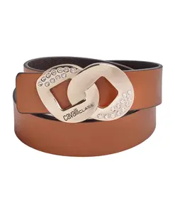Реверсивный ремень Cavalli Class, коричневый