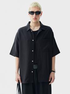 Рубашка на пуговицах Comfort fit VAMOS CLO Phoenix, черный