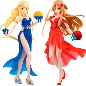 Asuna/kikuchi asuna sword art online glasses factory limited ichiban kuji sword art online scale figures 20cm BANPRESTO