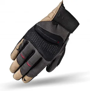 Мотоциклетные перчатки Shima Air 2.0 для мужчин - вентилируемые летние перчатки из сетчатого материала с защитой лодыжки и пальцев, усиленной ладонью (коричневые, размер S), Brown