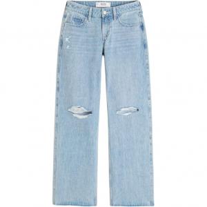 Hollister Джинсы женские светло-голубые