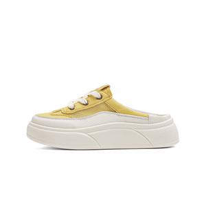 CARDANRO Женские противоскользящие устойчивые к истиранию и запаху закрытые тапочки желтые, цвет Yellow