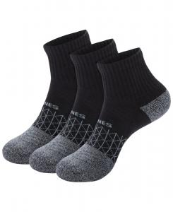 Мужские носки Ultimate Crew Socks, комплект из 3 пар Hanes, Black