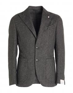 Блейзер Luigi Bianchi Mantova, серый