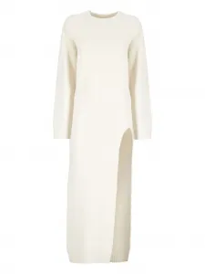 Вязаное платье миди Laneus, нейтральный