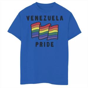Футболка с рисунком флага Гонсалеса Венесуэлы для мальчиков Licensed Character