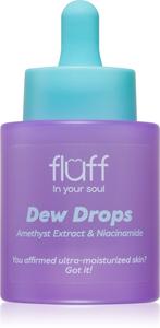 Увлажняющая сыворотка с каплями росы и ниацинамидом Fluff, amethyst extract 30 мл