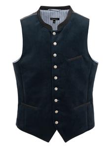 Gipfelstürmer Жилет 423000-3060 темно-синего цвета