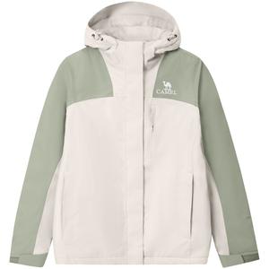 Женская уличная куртка CAMEL, Бледно-зеленый/дубовый серый