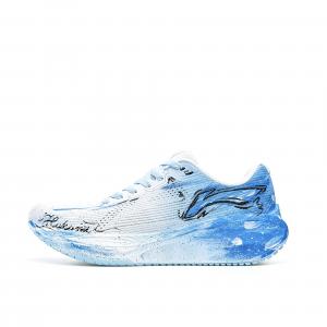 Кроссовки Li Ning Version 20 для бега, унисекс, низкие, черно-бело-синие