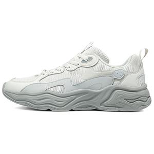 Нескользящие и дышащие низкие повседневные туфли, мужские, серые 361°, Gray