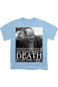 Футболка с коротким рукавом "Принцесса-невеста" в сицилийском стиле для детей Gildan, светло-голубой