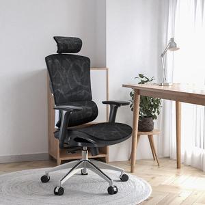 SIHOO (SIHOO) Кресло Vito для дома, удобное для длительного сидения, офисное компьютерное кресло M90M91, черное с подставкой для ног