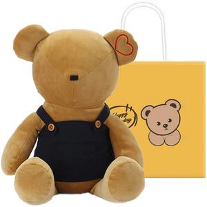 Плюшевый мишка Companion Bear, плюшевая кукла, день рождения, высота 32 см BOWEN BEAR