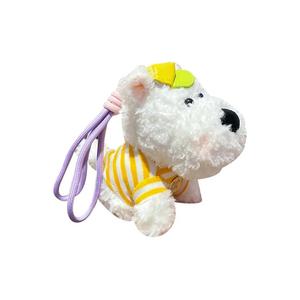 LIFE Вест хайленд мультиколор шнуровой брелок, кулон плюшевая кукла для сумки высотой 16см