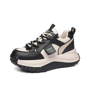 Кроссовки женские толстые низкие Golden Silk Rabbit, черный