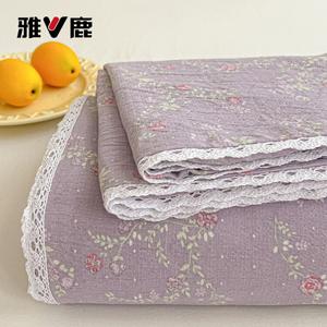 Yalu Простыня 160х230 см из двухслойного кружева, мягкая, дышащая