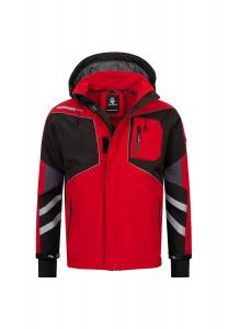 Куртка софтшелл ветровка софтшелл Rock Creek, красный