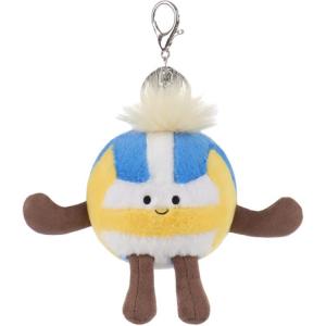 Милый волейбольный рюкзак брелок кукла плюш подвеска 8см высота APRICOT LAMB