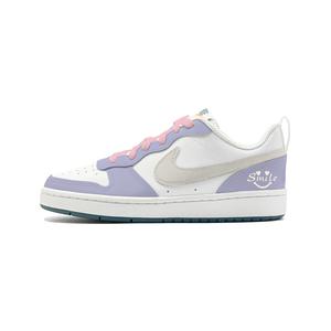 Nike Court Borough 2 Light Dream Purple Sunset кожаные нескользящие устойчивые к истиранию с амортизацией низкие