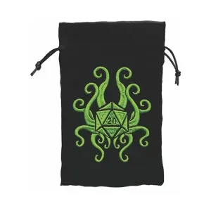 Сумка для игральных костей «Щупальца d20», Dice Bags (Black Oak)