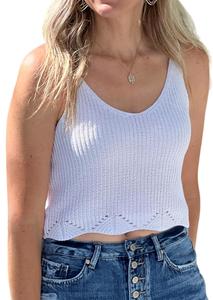 Майка Cutesie Hemmed в белом цвете GLAM