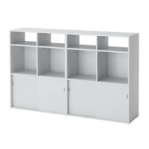 Комбинация для хранения SPIKSMED IKEA, 155x32x96 см, серый