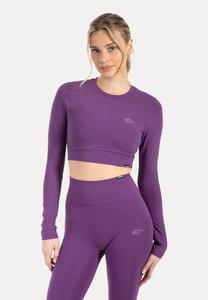 Топ Smilodox CROP LONGSLEEVE THALINA, Lila/Purple