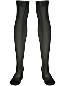 Прозрачные чулки Maison Close, черный