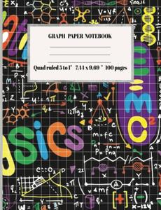 "Ultimate Graph Paper Notebook: Quad Ruled 5 Squares per Inch - Su herramienta esencial de composición de matemáticas y ciencias (Cuadernos de papel cuadriculado) - ¡Edición de bolsillo mejorada!" (Independently published)