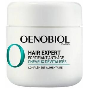 Антивозрастной тоник Hair Expert для безжизненных волос, 30 капсул Oenobiol