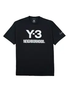 Футболка с принтом логотипа X Neighborhood Y-3, черный