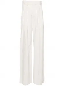 Широкие брюки с завышенной талией AMIRI, нейтральный