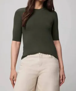 Футболка с рукавом три четверти из бамбука, цвет «зеленая ель» Splendid