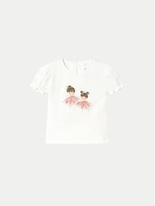 Футболка обычного кроя 1041 Mayoral, экрю