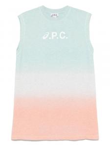 Мини-платье APC Valey A.P.C., зеленый
